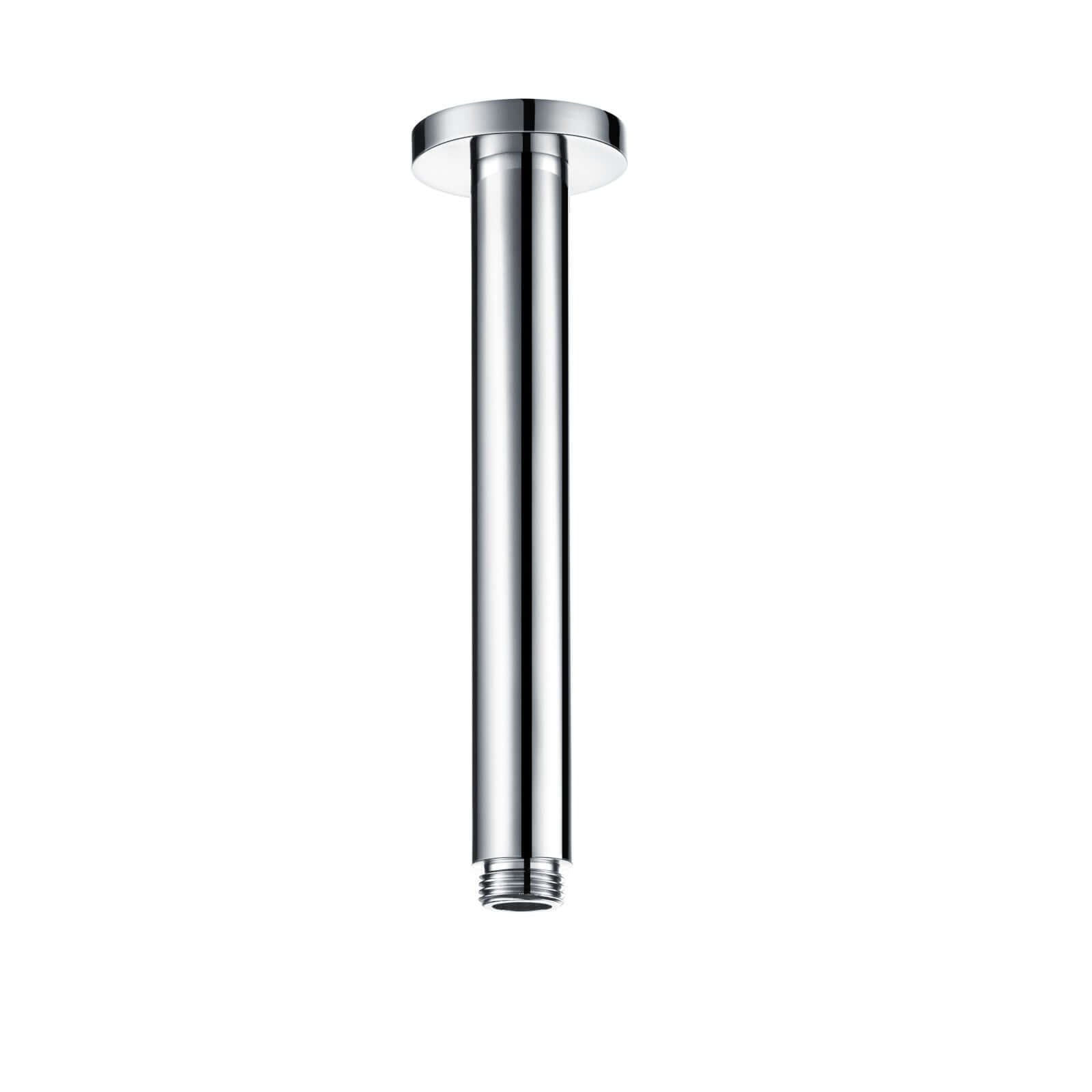 Buy Round ceiling mounted shower arm 180mm - chrome online UK